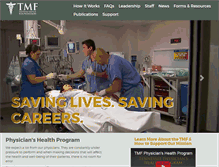Tablet Screenshot of e-tmf.org